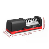 TG2102 4-Stage Electric 20-Degree Grinding Edge Knife Sharpener for Kitchen Knives with Sharpening and Polishing