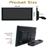 13.3 Inch Headrest TV 4K Car Monitor Android 11.0 Multifunction Tablet Touch Screen WiFi/Bluetooth/USB/SD/HDMI in Out FM MP5