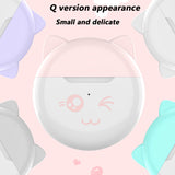 TWS Bluetooth 5.0 Earphones Cute Cat Ear Charging Box Wireless Headphone Sports Earbuds Touch Binaural Headsets With Mic