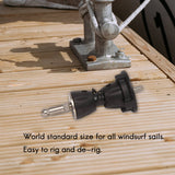 360° Adjustable Windsurf Mast Heavy Duty Windsurfing Base Sail Stand Up for Board Sailboard Accessory