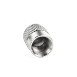 10PCS/lot Stainless Steel Nuts Screw Cap for M8x0.75 Electric Mill Grinder Shaft Dremel Rotary Power Tools Accessories