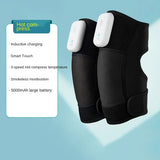 Knee joint physiotherapy electric heating pad massager old cold leg joints cool and warm knee pads