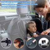 Mirror1080P Monitor Camera Baby Car Mirror with 4.3'' IPS Screen Night Vision Function Adjustable Wide