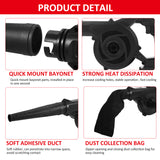 Cordless Leaf 21V 2 in 1 Sweeper and Vacuum Electric Air Blower Computer Cleaner Garden Power Tool Kit with Suction Hose