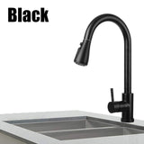 Mixer Tap Kitchen Faucet Smart Touch Sensor Faucets Kitchen Sink Hot Cold Taps 360 Degree Rotation Stainless Steel