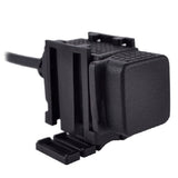 Waterproof Mounted Dual USB 5V 3.1A 180cm Cable Inline Fuse Motorbike ATV Handlebar Charger for All Types of Phones
