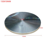 6/8 Inch Aluminum Polishing Disc 150MM/200MM Flat Abrasive Wheel For Gemstone Grinding Machine Gem Faceting Machine