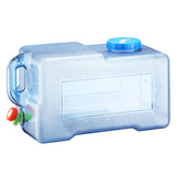 25L Container Large Capacity Storage Leak-Proof Camping Water Bucket for Self-Driving Tour