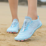 New outdoor stream tracing water wading, quick drying, barefoot anti slip beach men, diving and hiking women, breathable swimming shoes for women