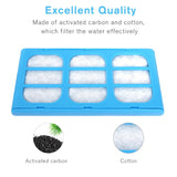12 PCS Pet Fountain Replacement Water Filter Cartridges Compatible with Cat & Dog Mate Fountains