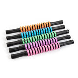 hand-held fascia muscle relaxation roller rolling leg yoga fiess supplies gear massage stick