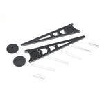 Metal Wheelie Bar Kit Upgrade Parts Set For 1/10 Traxxas 2WD Slash Rustler Stampede Bandit,1