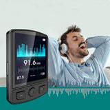 Bluetooth 5.2 Music Stereo Speaker Mini MP3 Player Portable Sport Clip Support E-Book FM Radio Recording
