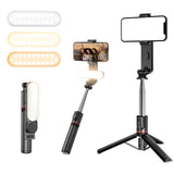 Mini Tripod L15 Selfie Stick Foldable Photo Live with Fill Light Wireless Bluetooth Remote Shutter For IOS Android Smartphones
