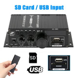 Bluetooth Amplifier AK380/AK370/AK170 800W Audio Karaoke Home Theater Amplifiers 2 Channel Power Class D Amplifie-r USB SD AUX