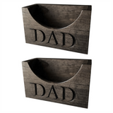 Rustic Wooden Holder Display Stand, Hat Storage Rack for Baseball Caps, Home Office Decoration Gift B