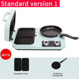 3 In 1 Breakfast Multifunction Sand Maker Detachable Non Stick Pan Boig Toast
