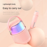 Y1 Portable Bluetooth Speaker Wireless Microphone Karaoke Sound TF Card Music Player Gift Singing KTV Audio Outdoor New Children