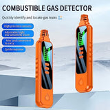 1 Piece Portable Natural Gas Detector Alarm Sound Methane Hexane With LCD Screen 2 AAA Batteries For Home A