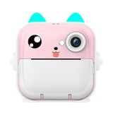 Kids Digital Photo with Thermal Printer Child Camera Instant Print Video Recording Take Pictures Girl Boy Birthday Gift