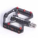 Platform Pedals Widen Mountain Footboard Anti-Slip Smooth Bearing Bicycle Pedal MTB Cycg Bike Parts