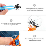 Bug Viewer Outdoor Box Magnifier Observer Kit Insect Catcher Cage Kids Science Nature Exploration