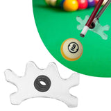 Billiards Head Snooker Rack Replacement Professional Pool Cue Stick Bridge for Club Games Indoor Party Home
