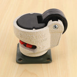 12 Pcs Retractable Leveling Casters Industrial hine Swivel Caster Castor Wheel for Office Chair Trolley 220lbs