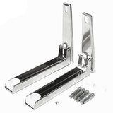 Support Frame Steel Foldable Stretch Shelf Rack Microwave Oven Wall Mount Bracket Stainless Sier