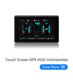 Tilt Angle inclinometer 4x4 Car Hud Head Up Display X50 Gps TMPS Tire Pressure Inclinometers Car Slope Meter