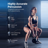 Portable Fascia Gun Vibration Massage Gun Percussion Pistol Massager for Deep Tissue Muscle Body Relaxation Mini Fitness Device