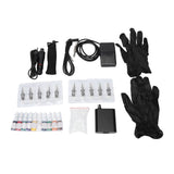 Tattoo Machine Pen Set Mini Power Supply Cartridges Needles Tattoo Pen Kit US Plug 95‑265V Tattoo Machine Pen Kit