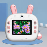 V15 Instant Printing Camera Childrens WiFi Enabled Front and Rear Dual Lens Comes With 32G Memory Card Perfect for Kids Learning and Fun Photography
