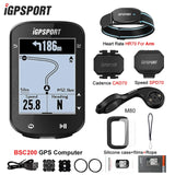 BSC200 BSC200C iGPSPORT ANT+ GPS Bike Computer Riding Cycg Odometer Route Navigation Wireless Speedometer Support Powermeter