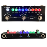 LEKATO CUBE BABY Multi Effects Pedal Processsor 8 IR Cabinets Simulation Delay Chorus Phaser Reverb Vibrato Guitar Effect Pedal