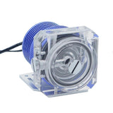 (Blue) PU-GPD5 Computer Water Cooler Cooling Pump Acrylic Magnetic Suspension PWM Pump
