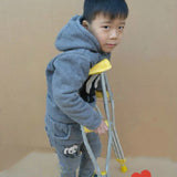 1Pair Portable Children Aluminum Underarm Thicken Detachable Small Soft Comfortable Aluminium Alloy Crutches