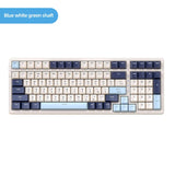 K8 Wireless nical 100 Keys RGB Backlit Keyboard Silent Typing BT5.0/2.4Ghz /Type-C Wired for ESports Gaming Office