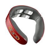 Smart 4D 6 Modes Electric Massager Pulse Back Power Control Far Infrared Neck Massage Pro Pain Relief Tool Health Care