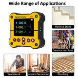 Digital Electronic and Gauge Angle Finder Tool Protractor Incometer Dual Axis Level 0.02°Resolution