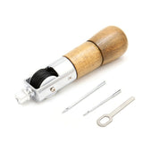 5PCS Leather Craft Lock Stitch Sewing Awl Thread Needles Stitch Leather Fabric