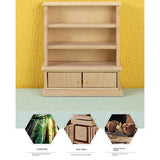 1:12 Dollhouse Miniature Locker Shelf Rack Furniture Model Decor Bookcase Storage Cabinet