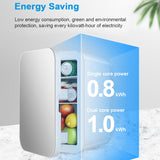 Portable Mini Fridge - Beauty Cooler & Warmer, 20L/220V EU, For Home & Car