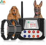 2-in-1 Wireless Dog Training Collar - Electric Fence and Waterproof IPX6.