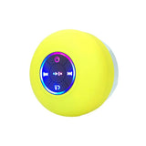 Portable Bluetooth Audio Ipx4 Waterproof Led Lights Bathroom Outdoor Large Suction Cup Can Be Adsorbed Wall Speaker