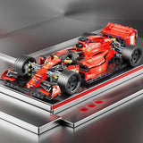 F1 RC Race Cars 1163PCS Sets MOC Remote Control Blocks Cool Collectible Model Car Kits Building Toys