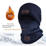 Winter Warm Headcover Sports Outdoor Home Bike Mountaineering Mask Neck Protector Cap Scarf Set Accessories