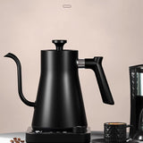220V 110V 1200W 0.9L Gooseneck pour over coffee with temperature control water tea kettle
