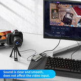 4K HDMI-Compatible Video Capture Card Loop Out Game Recording Live Streaming 1080P 60FPS Grabber MS2131 for PS4/5