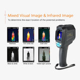 New Realeased Infrared Thermometer Handheld Thermal Imaging Camera HT-04 Portable IR Thermal Imager Camera HT04 220*160